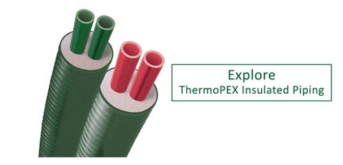 Explore ThermoPEX insulated piping