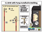 Install Classic CL6048 with pump in building