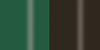 Green and bronze outdoor furnace swatch