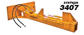 Stryker skid steer wood splitter attachment model 3407