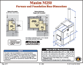 Maxim outdoor furnace dimensions