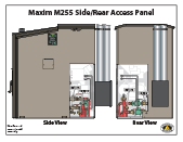 Maxim pump access panels