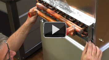 How to install a heat exchanger in furnace plenum