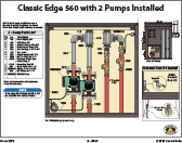 Illustration - Classic Edge 560 with 2 Pumps Installed