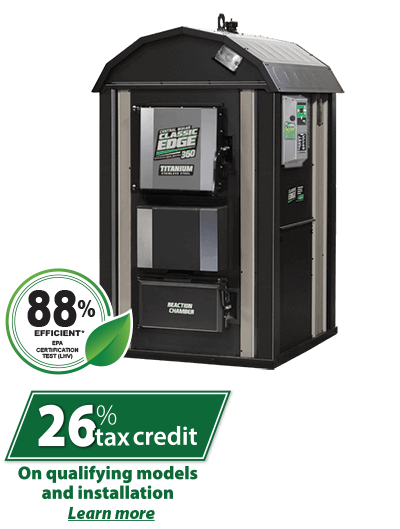 Classic Edge 360 HDX qualifies for 26% tax credit - 2021 – 2023 Biomass Stove Tax Credit (25D)