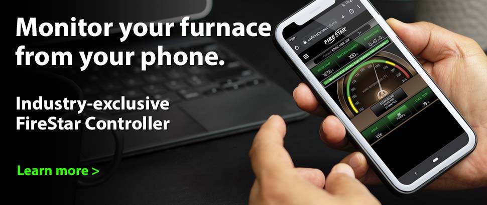 Monitor your furnace from your phone with FireStar Controller.