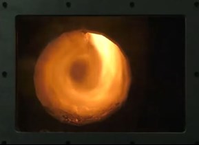 swirling vortex called a fireball